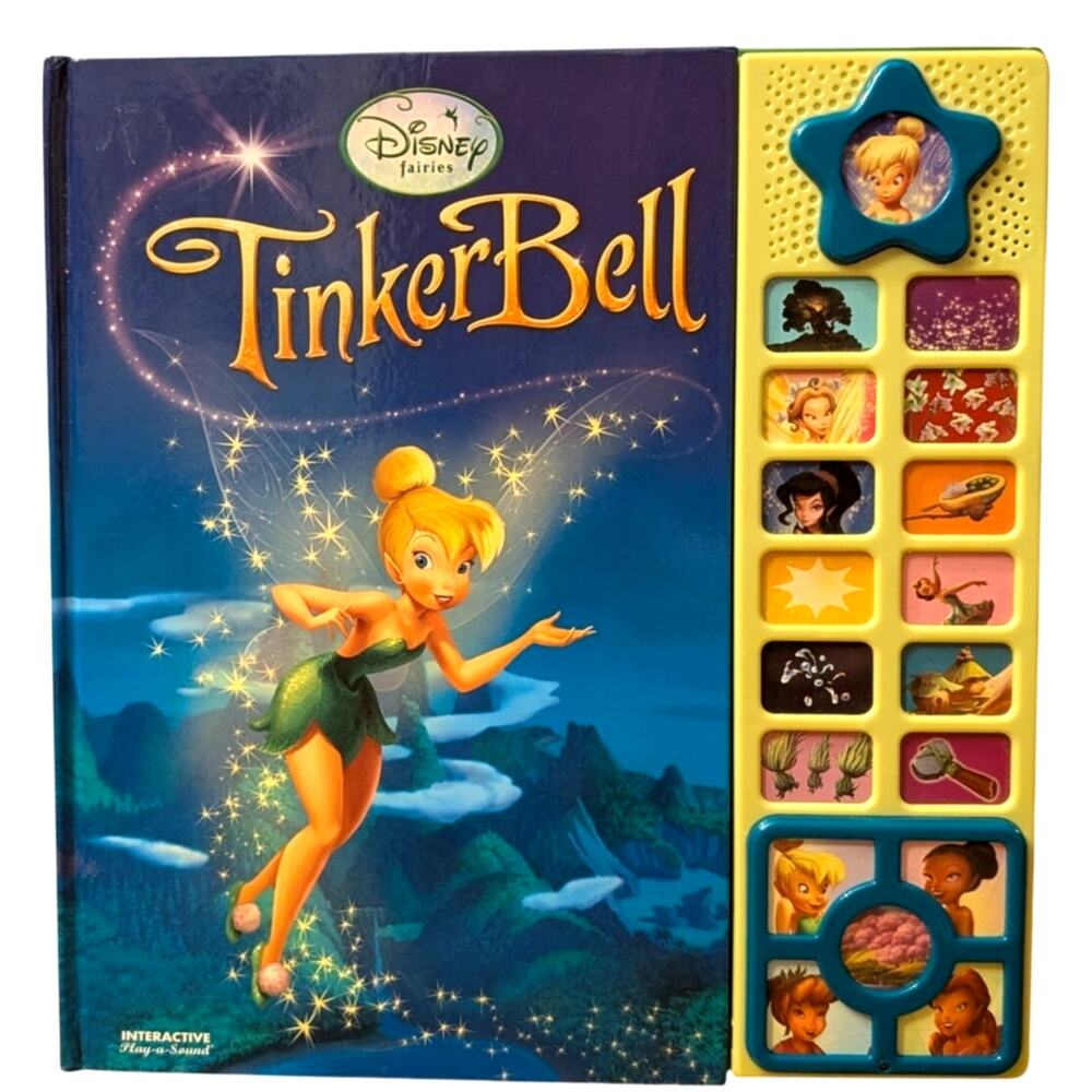 Disney TinkerBell Interactive Play a Sound Book